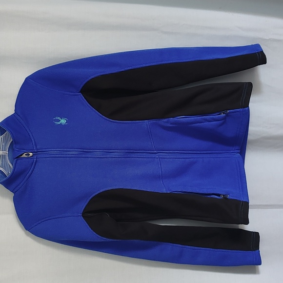 Spyder waffle knit women's jacket Size Medium - Picture 2 of 6